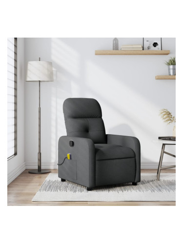 Sonata H Масажен наклоняем стол, тъмносив, текстил