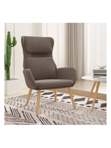 Sonata H Релакс стол, кафяв, кадифе