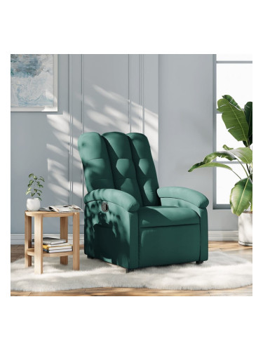 Sonata H Наклоняем стол, тъмнозелен, текстил