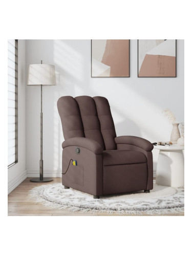 Sonata H Масажен наклоняем стол, тъмнокафяв, текстил