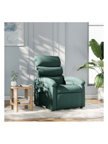 Sonata H Наклоняем стол, тъмнозелен, текстил