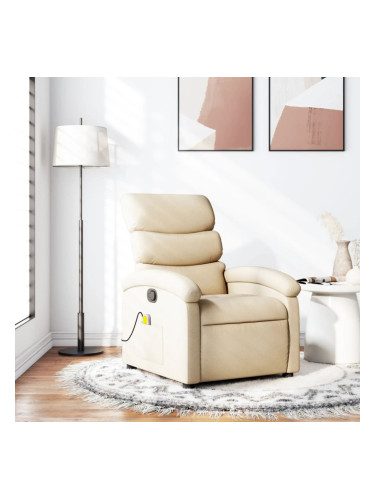 Sonata H Масажен наклоняем стол, кремав, текстил