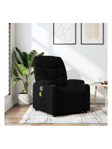 Sonata H Масажен наклоняем стол, черен, текстил