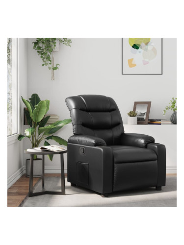 Sonata H Реклайнер, черен, изкуствена кожа