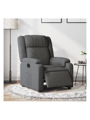 Sonata H Електрически наклоняем стол, тъмносив, текстил