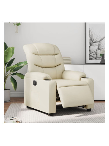 Sonata H Електрически наклоняем стол, кремав, изкуствена кожа