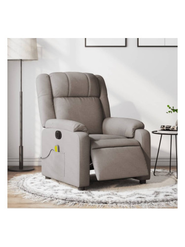 Sonata H Електрически масажен наклоняем стол, таупе, текстил