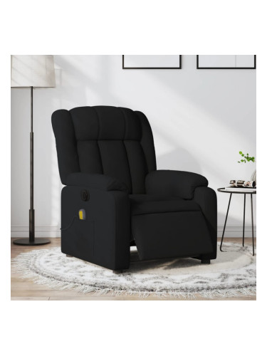 Sonata H Електрически масажен наклоняем стол, черен, текстил