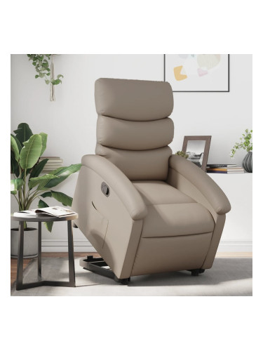 Sonata H Изправящ реклайнер стол, капучино, изкуствена кожа