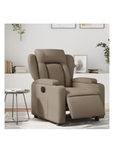 Sonata H Електрически стол реклайнер, капучино, изкуствена кожа
