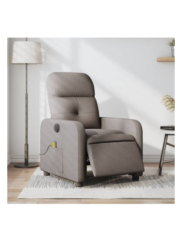 Sonata H Електрически масажен наклоняем стол, таупе, текстил