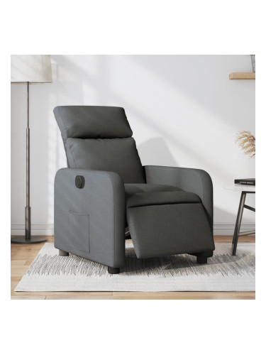 Sonata H Електрически наклоняем стол, тъмносив, текстил