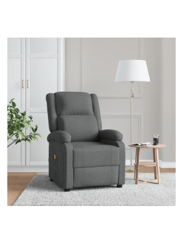 Sonata H Масажен стол, тъмносив, текстил