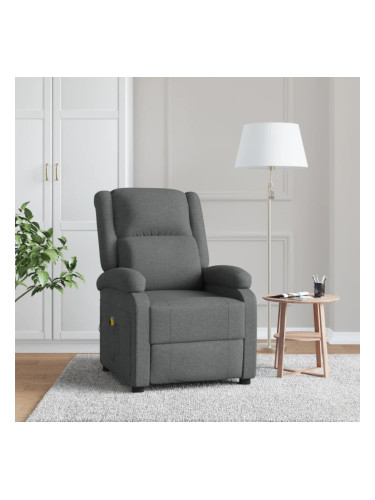 Sonata H Масажен стол, тъмносив, текстил