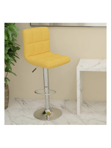 Sonata H Бар табуретка, горчица жълто, текстил