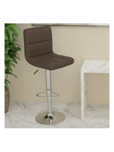 Sonata H Бар табуретка, кафява, изкуствена кожа
