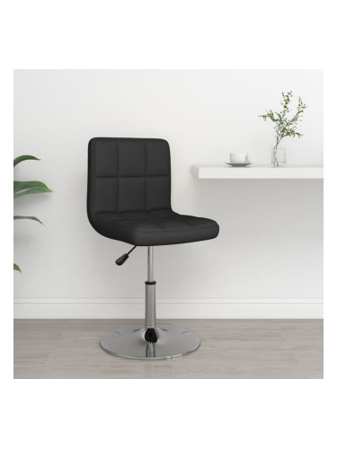 Sonata H Бар табуретка, черна, изкуствена кожа