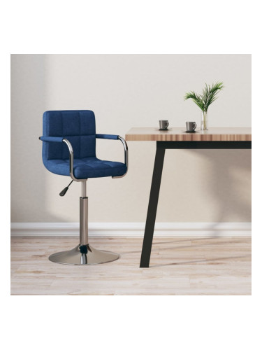 Sonata H Бар табуретка, синя, текстил