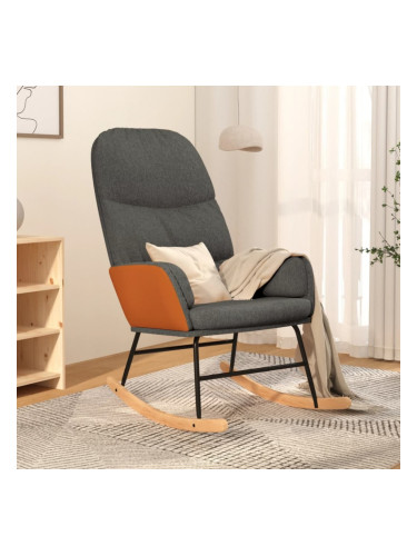 Sonata H Люлеещ се стол, тъмносив, текстил