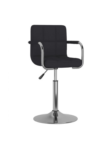 Sonata H Трапезен стол, черен, текстил