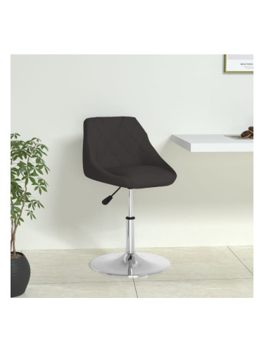 Sonata H Трапезен стол, черен, изкуствена кожа