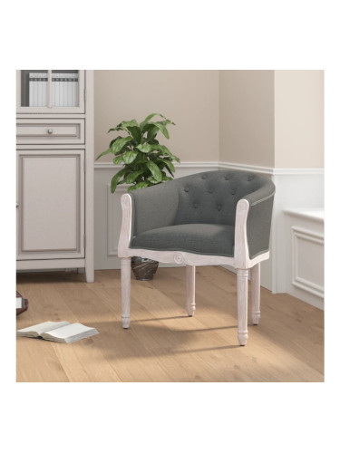 Sonata H Трапезен стол, тъмносив, текстил