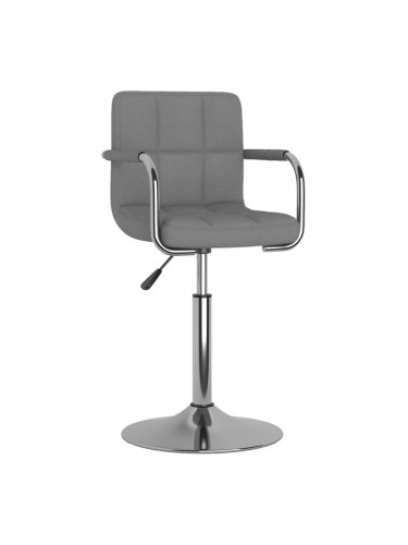 Sonata H Трапезен стол, светлосив, текстил