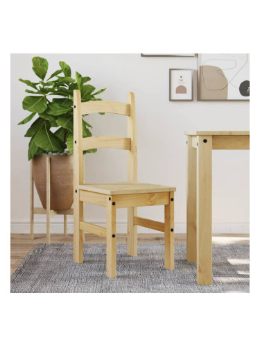 Sonata H Трапезни столове 2 бр 40x46x99 см бор масив