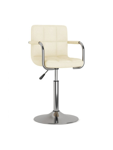 Sonata H Трапезен стол, кремав, текстил