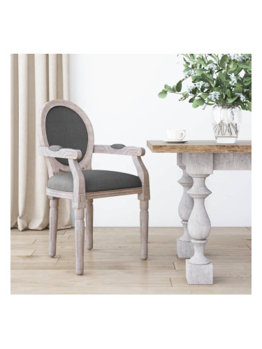 Sonata H Трапезен стол, тъмносив, 54x56x96,5 см, текстил