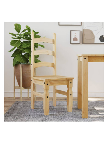 Sonata H Трапезни столове 2 бр Corona 42x47x107 см бор масив