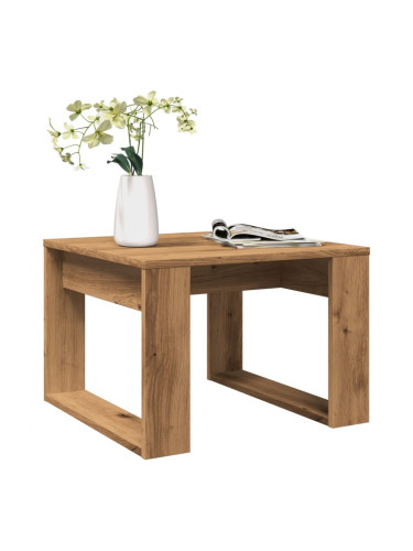 Sonata H Странична маса, дъб артизан, 50x50x35 см, инженерно дърво