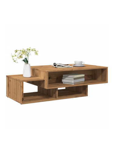 Sonata H Кафе маса, дъб артизан, 105x55x32 см, инженерно дърво