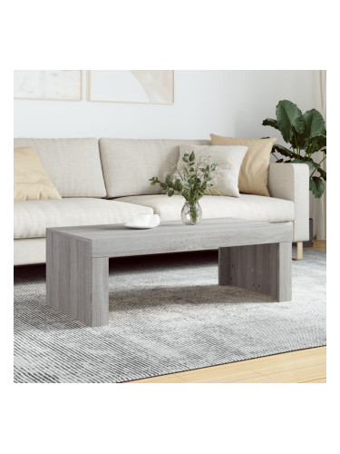 Sonata H Кафе маса, сив сонома, 102x50x36 см, инженерно дърво