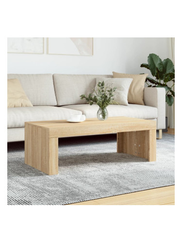 Sonata H Кафе маса, дъб сонома, 102x50x36 см, инженерно дърво