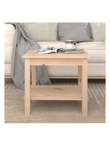 Sonata H Кафе маса, 50x50x45 см, борово дърво масив