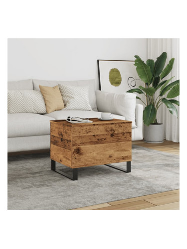 Sonata H Кафе маса, старо дърво, 60x44,5x45 см, инженерно дърво