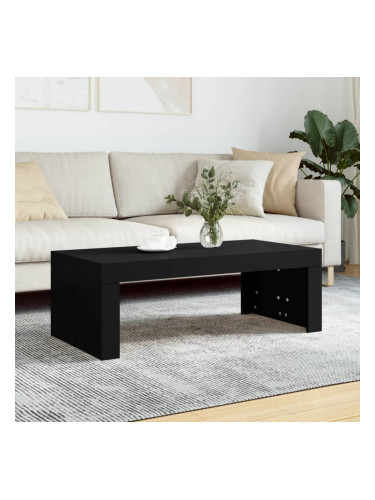 Sonata H Маса за кафе, черна, 102x50x36 см, инженерно дърво