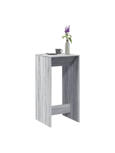 Sonata H Бар маса, сив сонома, 51x50x103,5 см, инженерно дърво