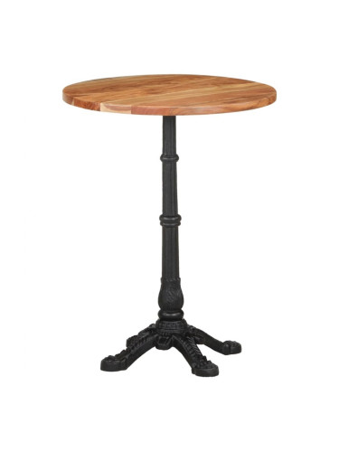 Sonata H Бистро маса, Ø60x76 см, акациево дърво масив