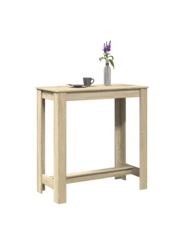 Sonata H Бар маса, сонома дъб, 102x50x103,5 см, инженерно дърво