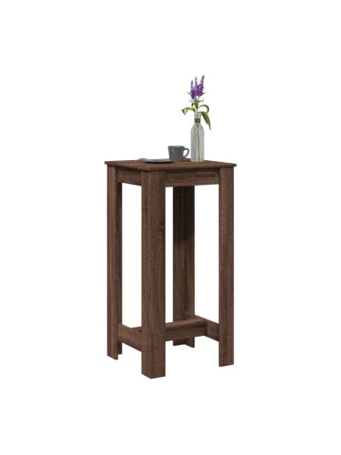 Sonata H Бар маса, кафяв дъб, 51x50x103,5 см, инженерно дърво