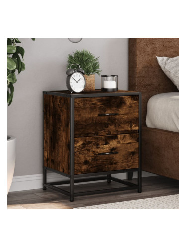 Sonata H Нощно шкафче, опушен дъб, 40x31x50 см, инженерно дърво