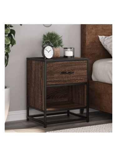 Sonata H Нощно шкафче, кафяв дъб, 40x31x50 см, инженерно дърво