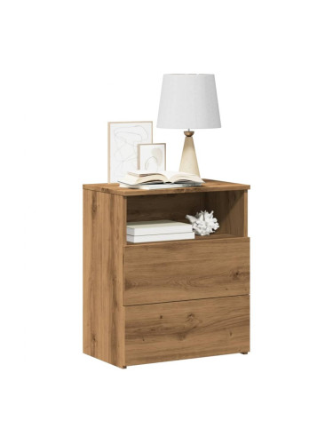 Sonata H Нощно шкафче, дъб артизан, 50x32x60 см, инженерно дърво