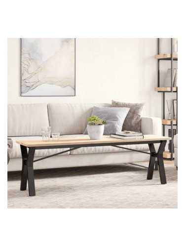 Sonata H Крака за кафе маса, Y-рамка, 140x30x43 см, чугун