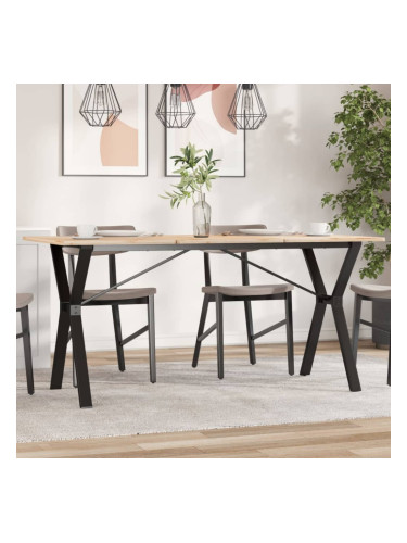 Sonata H Крака за трапезна маса, Y-рамка, 140x60x73 см, чугун