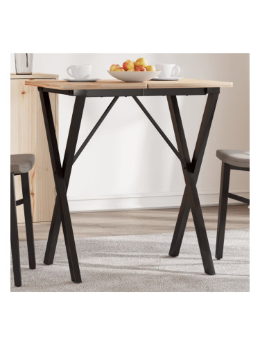 Sonata H Крака за трапезна маса, X-рамка, 60x40x73 см, чугун