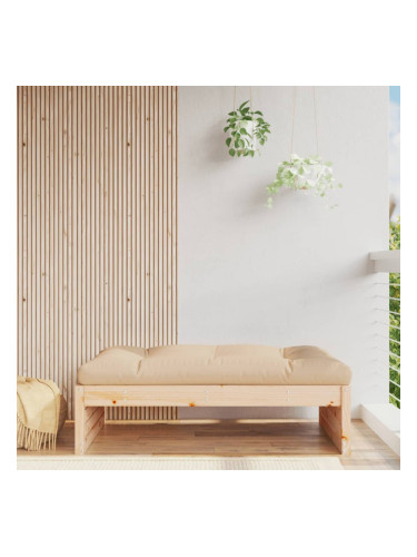 Sonata H Градинска табуретка, 120x80 см, борова дървесина масив