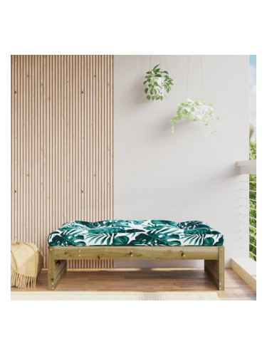 Sonata H Градинска табуретка, 120x80 см, импрегнирана борова дървесина